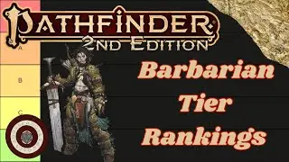 Pathfinder2e - Tier Ranking Barbarian Subclasses