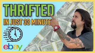 Thrift Haul to Resell on eBay in Just 33 Minutes