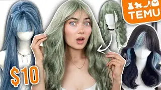 I Bought Wigs From TEMU For Cheap... Too Good To Be True!?