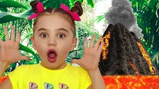 Floor Is Lava and More Fun Kids Songs | Sing Along with Polina Fun