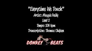 Everytime We Touch - Maggie Reilly - Drum Score / Drum Sheet Music