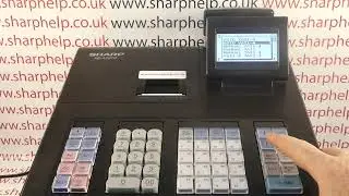 How To Set Up Manual Vat Tax System Sharp XEA207 / XEA177 Cash Register Programming Full Tutorial