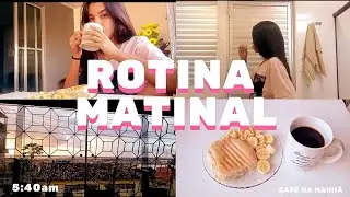 Minha rotina Da manhã/realzao🌅