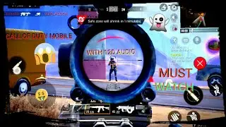 SOLO vs SQUAQ SEVEN kills in Call of Duty mobile Battle royale with 12D Audio.