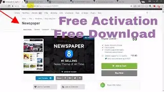 How To Download Fully Activated Newspaper WordPress Theme In Free
