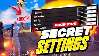NEW SECRET SETTINGS⚡ POCO X3 PRO 📲 SETTINGS ⚙️ HUD + SENSI + DPI [FREE FIRE HIGHLIGHTS] 😍