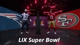Madden NFL 25 LIX Super Bowl New England Patriots 🆚 San Francisco 49ers