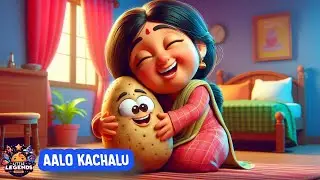 Aloo Kachaloo | Funny Kids Rhymes + songs | Little Legends