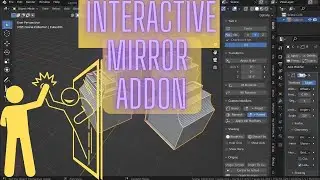 Blender's Interactive mirror function!