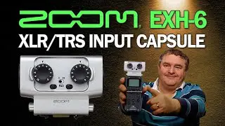 Upgrade Zoom H5 & H6 With EXH 6 XLR/TRS Dual Input Capsule