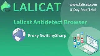 Proxy SwitchySharp Chrome Extension Settings on Lalicat Virtual Browser