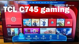 TCL C745 driving at 144Hz and 240Hz gaming modes VRR and Dolby Vision for gaming