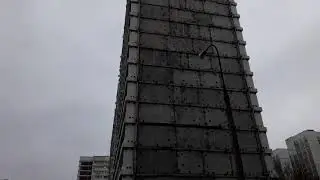 Рушится дом на Рублевское шоссе Москва