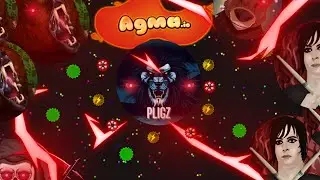 Agma.io ROAD TO 500 / RED NAME ??