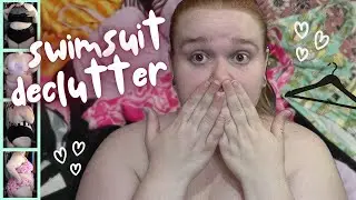 I Tried On and Decluttered All of My Swimwear | Closet Cleanout