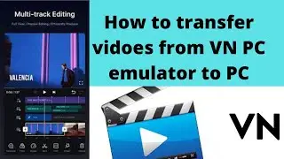 How to Transfer videos from VN emulator to PC | VN emulator se computer me file kaise send kare