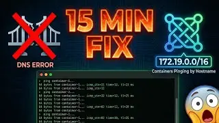 Docker Custom Bridge Networking: Static IPs & Internal DNS Explained