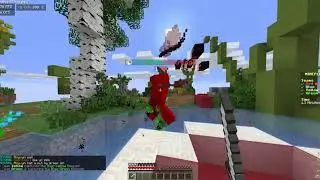 cleanup crew in mid | Cake Wars Minecraft