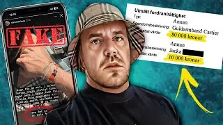 CHRIPPA LJUGER OM FAKE SMYCKEN! *PINSAMT!*