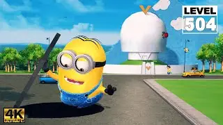 Minion Rush Dave Minion Jump over obstacles 160 times at Vector's Fortress | LV.504 EP 