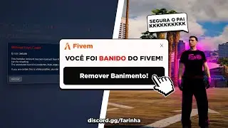COMO TIRA BANIMENTO GLOBAL / HWID DO FIVEM COM APENAS 1 CLICK 👆 MENOS DE 3 MINUTOS PARA TIRA O BAN