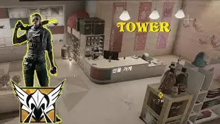 Best Valkyrie Cam Spots on Tower [Rainbow Six Siege]