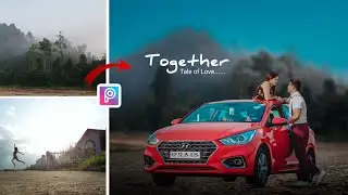 Car Couple Pose : Pre-Wedding Photo Editing In PicsArt  | PicsArt Editing Tutorial |