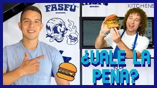 Probando la hamburguesa más famosa de Luisito Comunica
