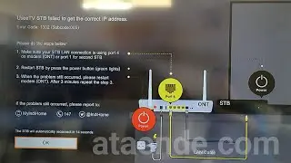 Cara Mengatasi Error Code 1302 Pada STB UseeTV Indhihome