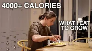STUDENT BULKING DIET | What I Eat To GROW | 4,000+ calories