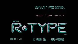 MEGA R- TYPE on Sega Genesis / Mega Drive