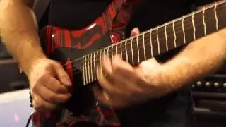SCAR SYMMETRY's PER NILSSON performs 