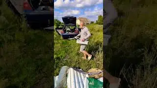 Заработали на хламе из металла #стройка #дача #diy #строительство #заработок #авто