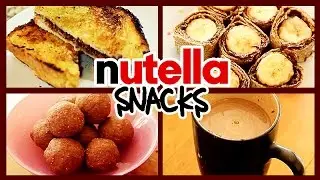 10 BEST USES OF NUTELLA 🍪🍩🍞☕️