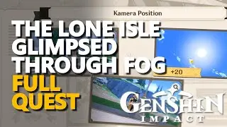 The Lone Isle Glimpsed Through Fog Genshin Impact