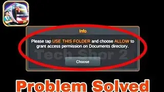 Fix Choose the document folder bus simulator indonesia problem Solve | Fix Bus Simulator Indonesia