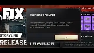 Fix Escape from Tarkov Error Files Are Corrupted – Integrity Check Required