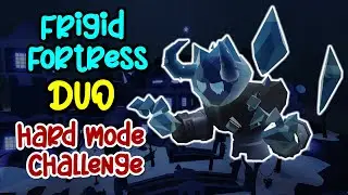 How to DUO (FRIGID FORTRESS) Hard Mode Challenge in Roblox Tower Heroes (Christmas Event 2023)