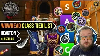 Wowhead Hardcore WoW Leveling Tier List - Reaction | WoW Classic