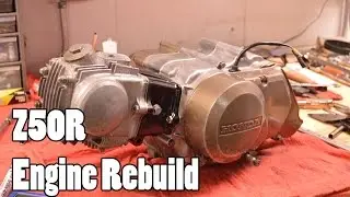 How-To: Honda Z50R XR50R CRF50F Engine Rebuild 1968-2015