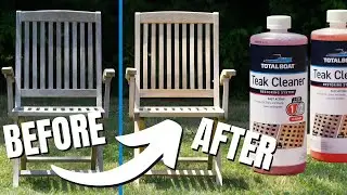 TotalBoat Teak Wood Cleaner and Brightening System
