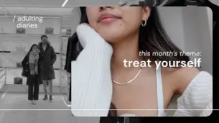 adulting diaries | gift giving szn, treating myself to my first luxury bag ✨👜
