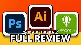 Photoshop Vs Illustrator Vs Coreldraw - Best Option For Digital Illustrating!