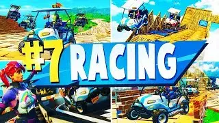 TOP 7 Best RACING Creative Maps In Fortnite | Fortnite Racing Map CODES
