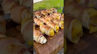 This is the best grilled snack that can be cooked on coals in five minutes😊💯👨‍🍳