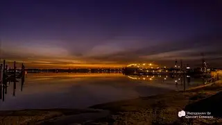 April Sunrise Time-lapse at Mantoloking Bridge