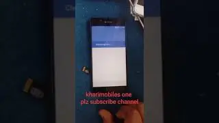 SONY XPERIA G3312 FRP BYPASS