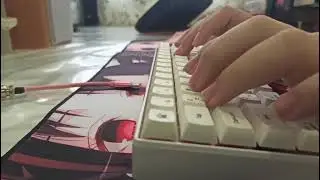 RK61 with Akko CS rose reds