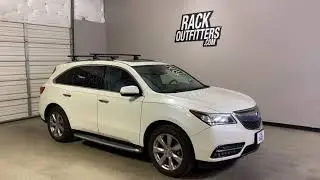 2014+ Acura MDX with Thule Rapid Podium Roof Rack Crossbars