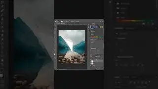 how to make a floating mirror manipulation using adobe photoshop cc 2020
